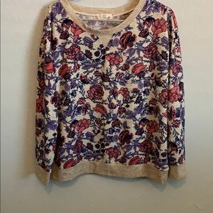 Flower print top